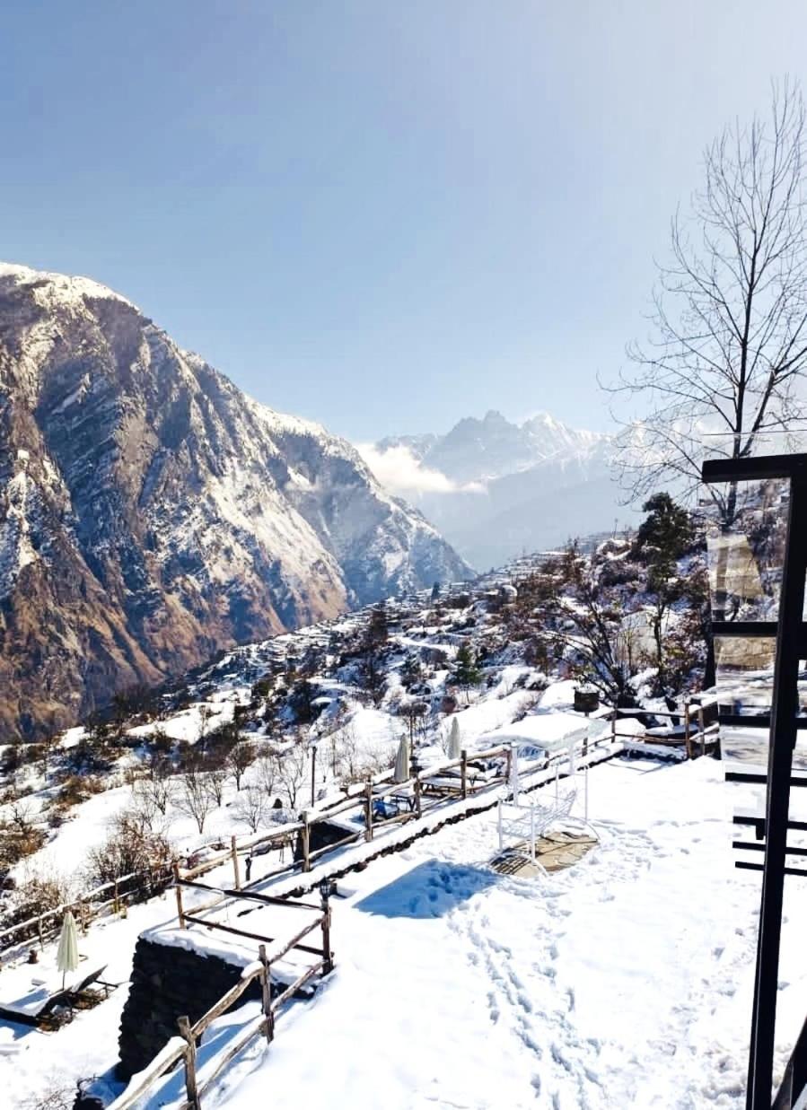 Faraway Cottages, Auli Joshīmath Εξωτερικό φωτογραφία